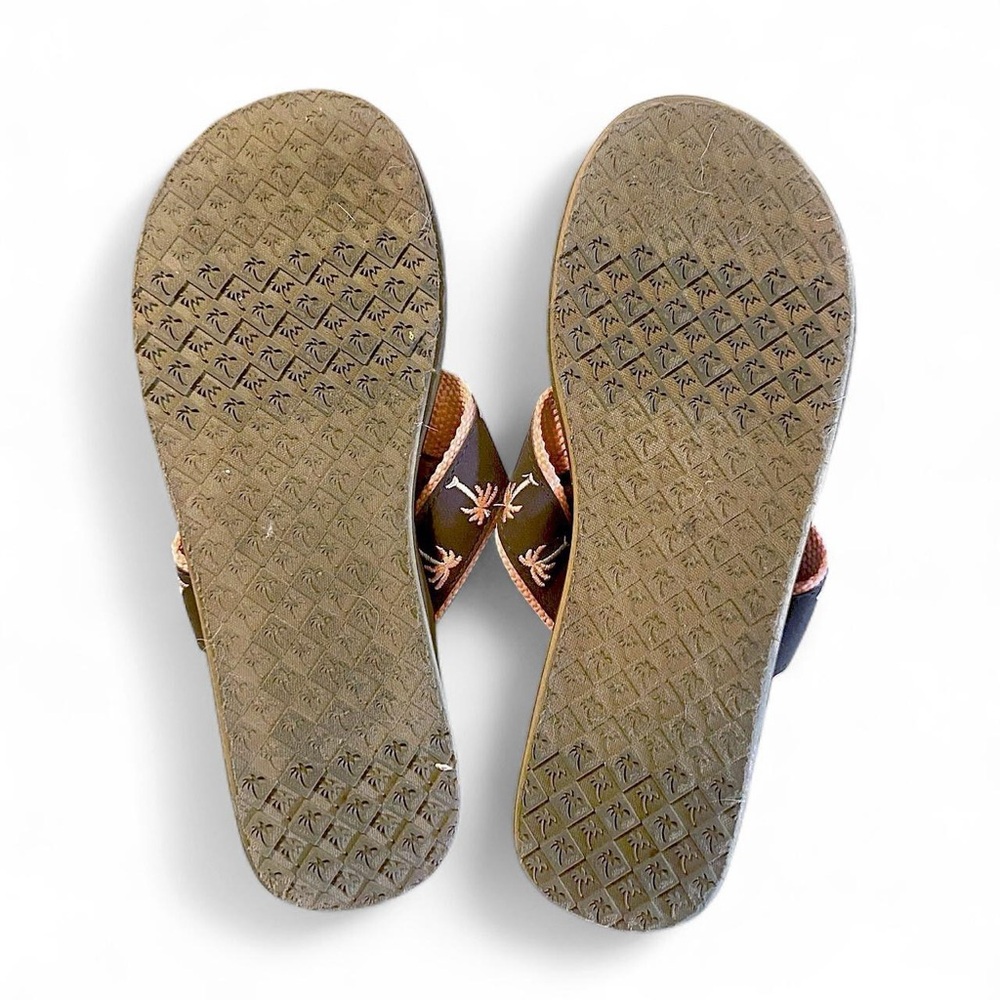Margaritaville Breezy Flip Flop Sandals 9 | Tropical Comfort Thongs - Picture 4 of 4